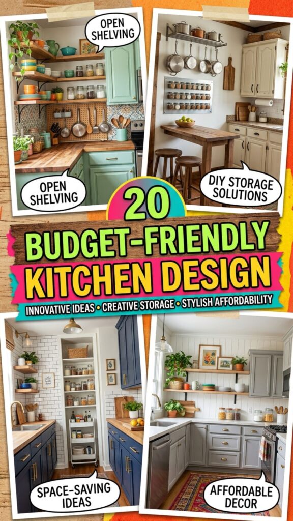 1. 20 Budget-Friendly Kitchen Design Plans for Any Space
