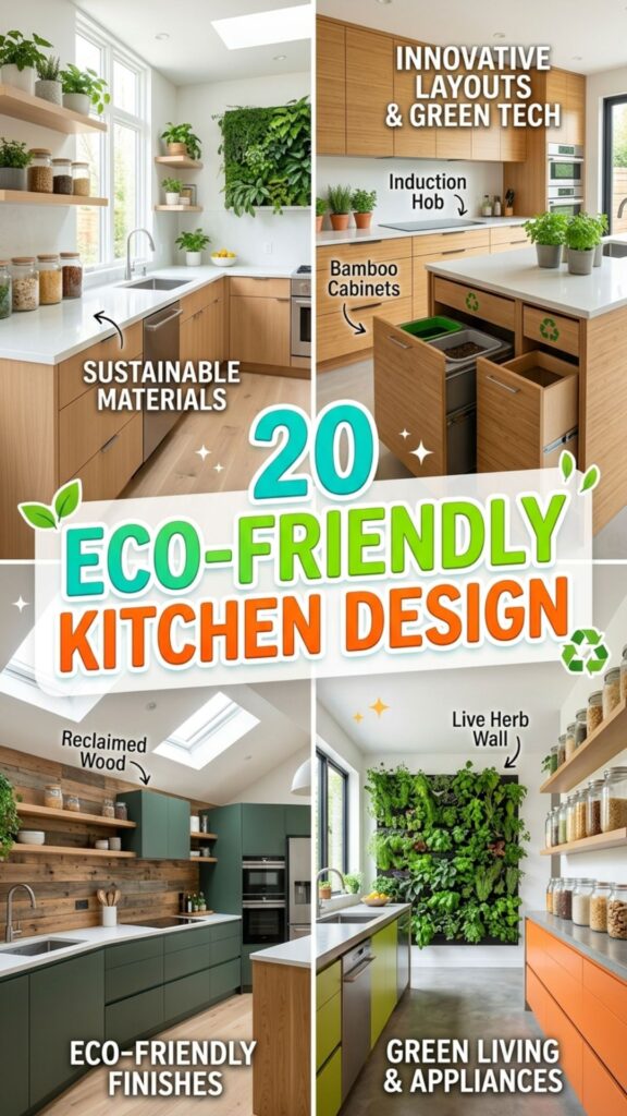 1. 20 Eco-Friendly Kitchen Design Ideas for a Sustainable Home