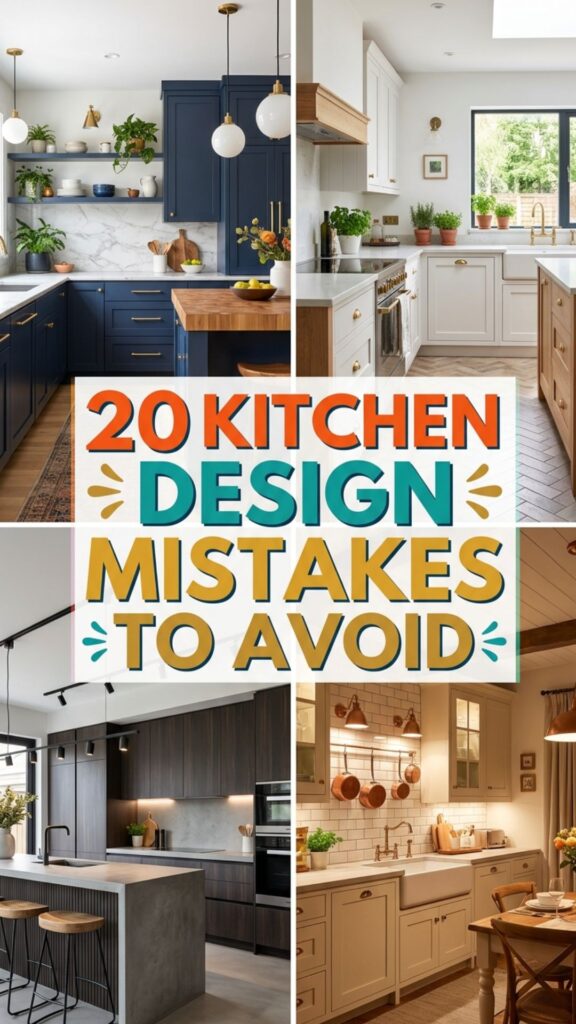 1. 20 Kitchen Design Interior Mistakes to Avoid