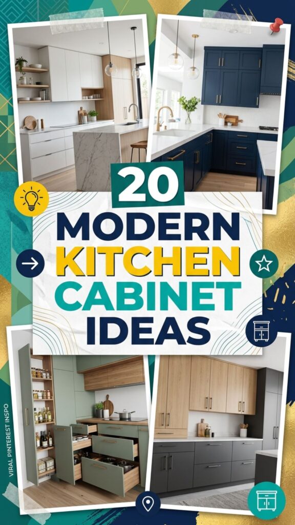 1. 20 Modern Kitchen Cabinet Ideas for a Sleek Look