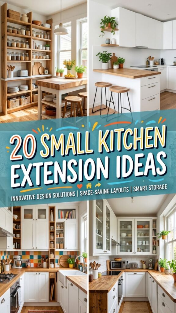 1. 20 Small Kitchen Extension Ideas That Make a Big Impact