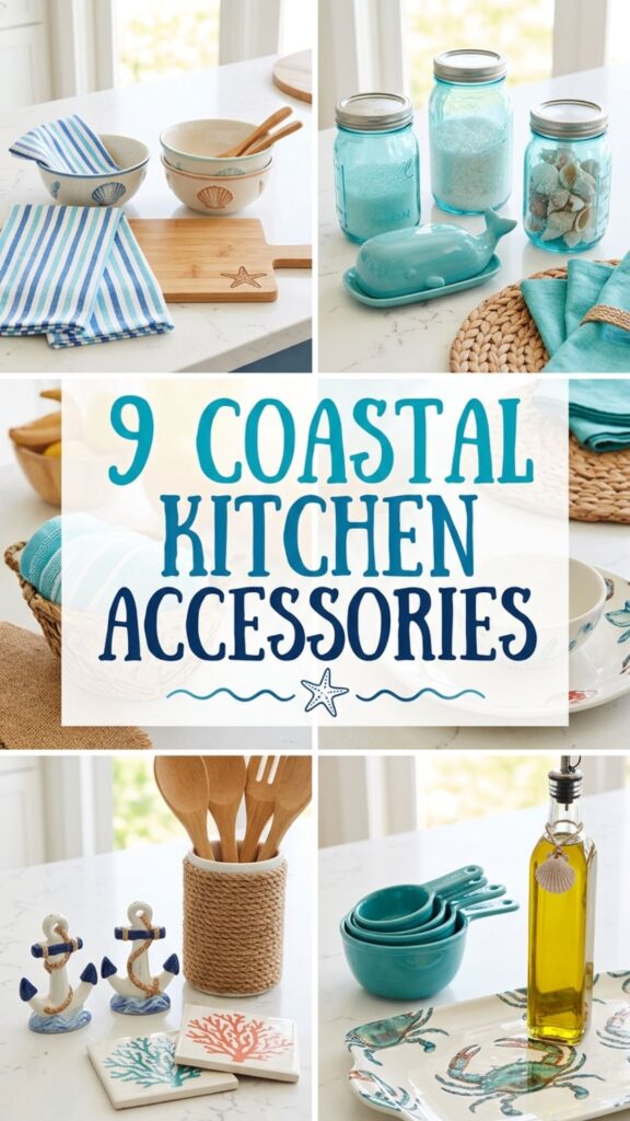 1. 9 Coastal Kitchen Accessories for a Relaxed, Beachy Aesthetic