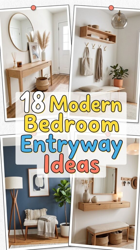 1. 18 Modern Bedroom Entryway Ideas for a Clean First Impression