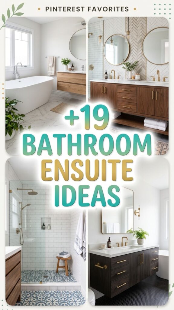 1. 19 Bathroom Ensuite Ideas for Every Style and Budget