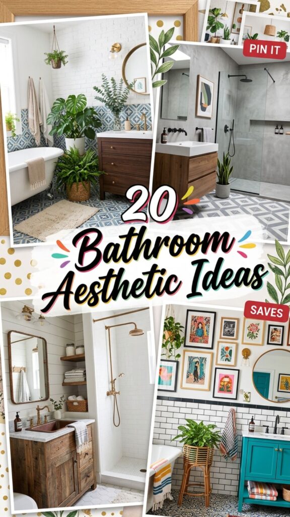 1. 20 Bathroom Aesthetic Ideas for a Spa-Like Home Retreat