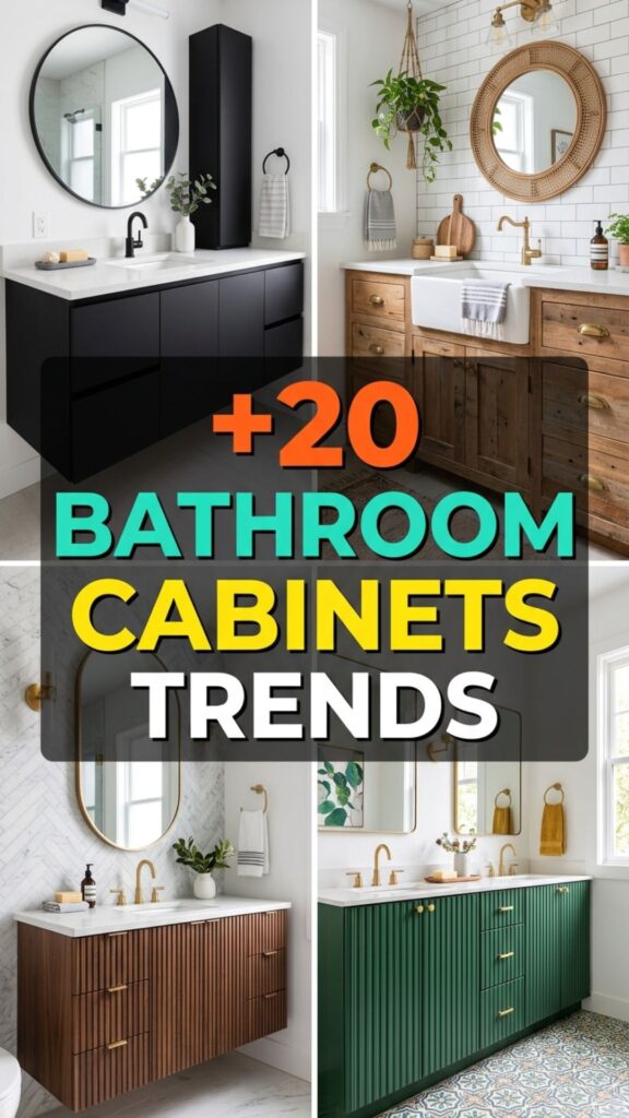 1. 20 Bathroom Cabinets Trends Homeowners Love Right Now