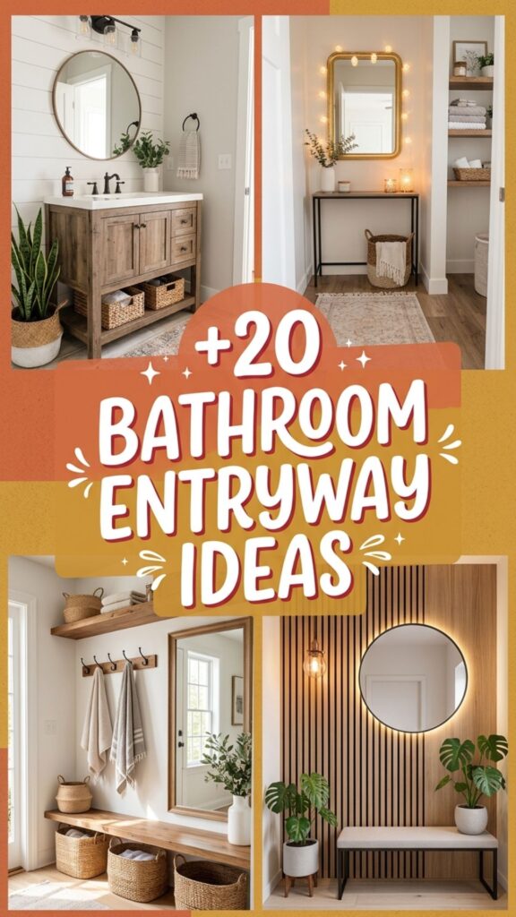1. 20 Bathroom Entryway Ideas for a Spa-Like Welcome