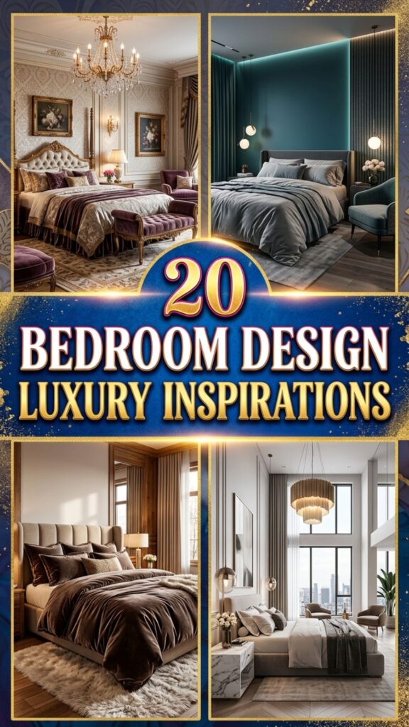 1. 20 Bedroom Design Luxury Inspirations for an Elegant Home