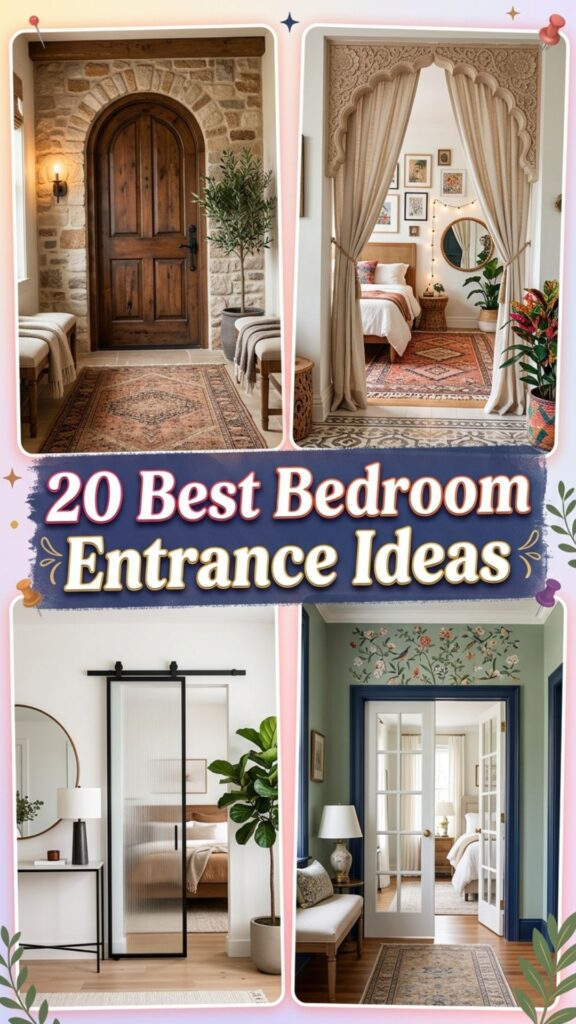 1. 20 Best Bedroom Entrance Ideas for a Stylish and Practical Home