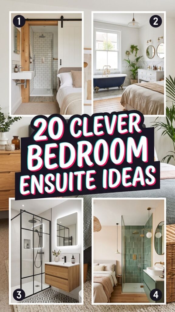 1. 20 Clever Bedroom Ensuite Ideas for Compact Homes