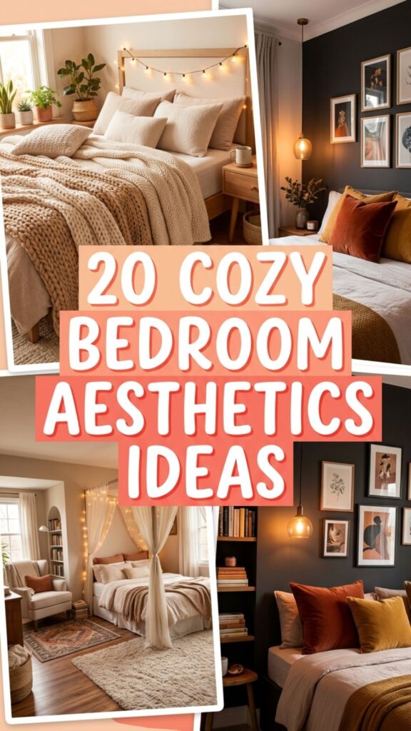 1. 20 Cozy Bedroom Esthetics Ideas You’ll Want to Copy