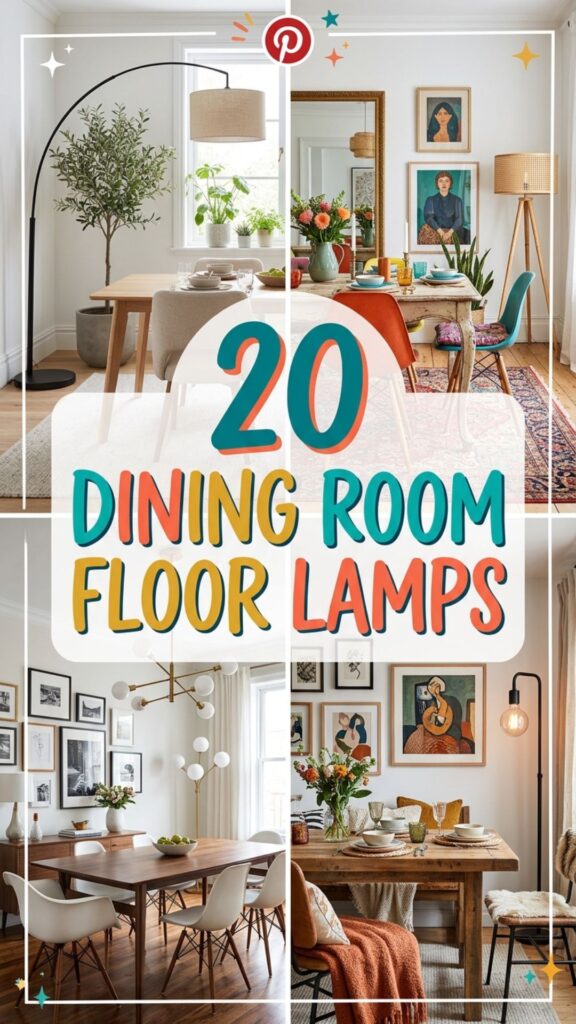 1. 20 Dining Room Floor Lamps That Add Warmth and Style