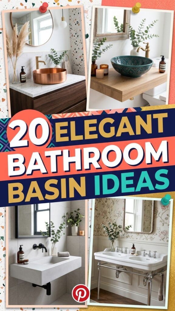 1. 20 Elegant Bathroom Basin Ideas for a Premium Interior