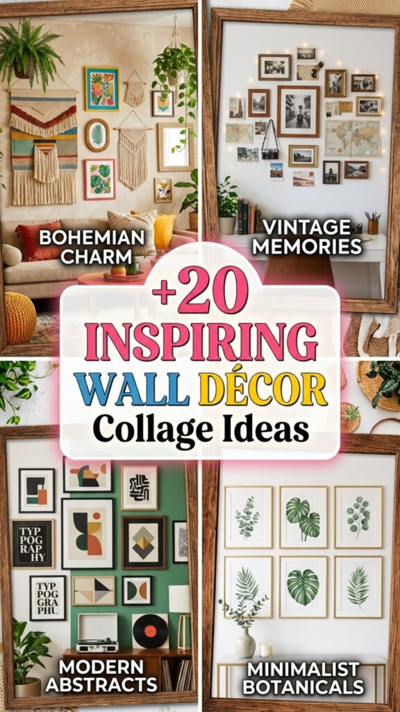1. 20 Inspiring Wall Décor Collage Ideas for Every Interior Style