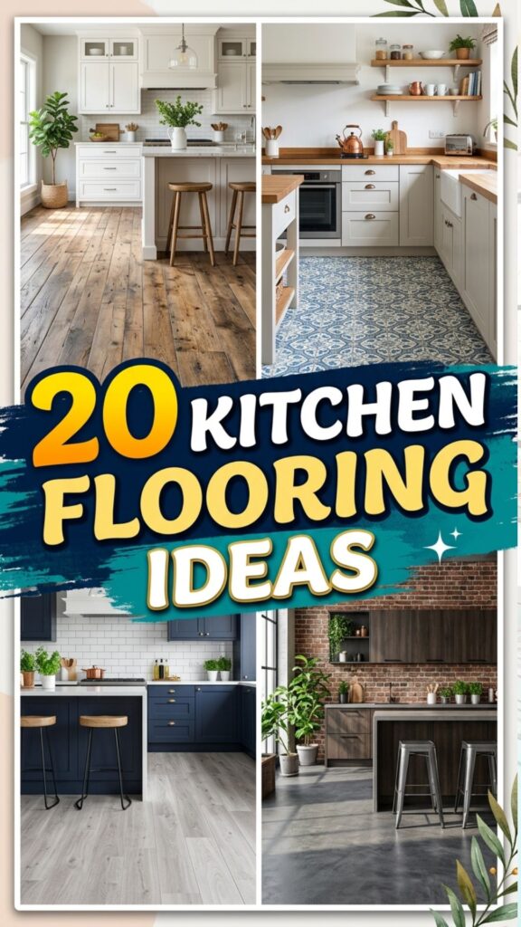 1. 20 Kitchen Flooring Ideas That Are Durable and Beautiful