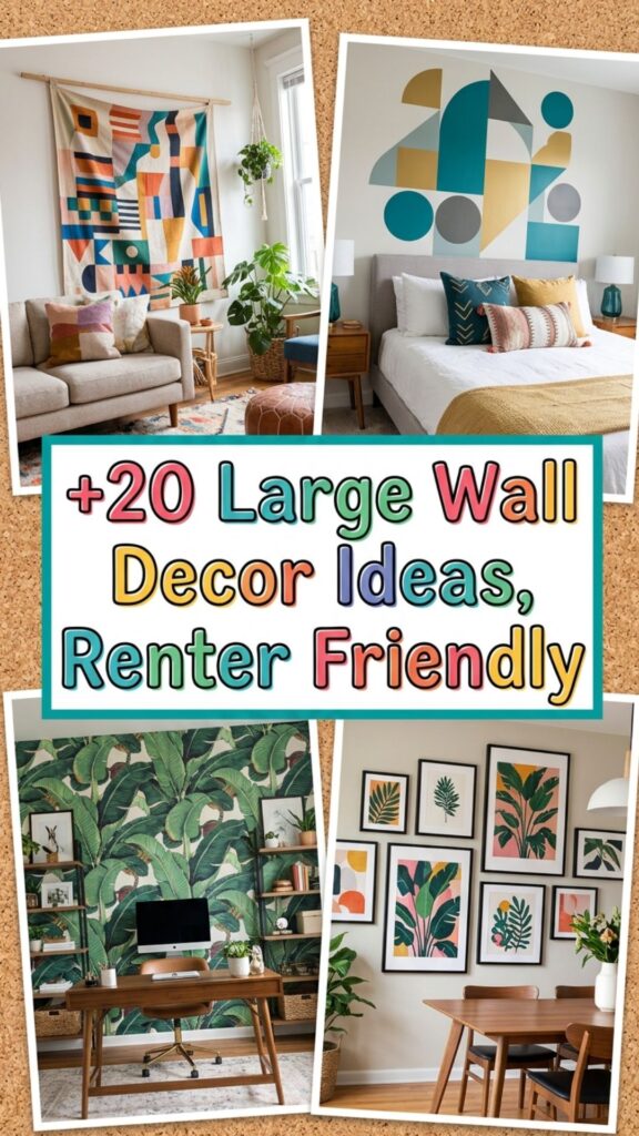 1. 20 Large Wall Decor Ideas That Are Renter Friendly