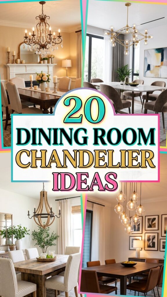1. 20 Modern Dining Room Chandelier Ideas for a Luxe Look