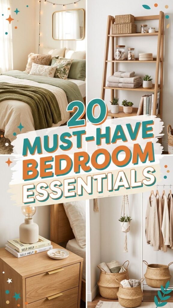 1. 20 Must-Have Bedroom Essentials for Better Sleep