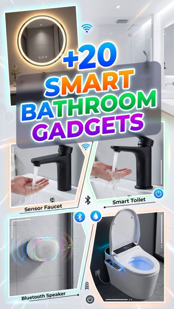 1. 20 Smart Bathroom Gadgets for a More Organized Routine