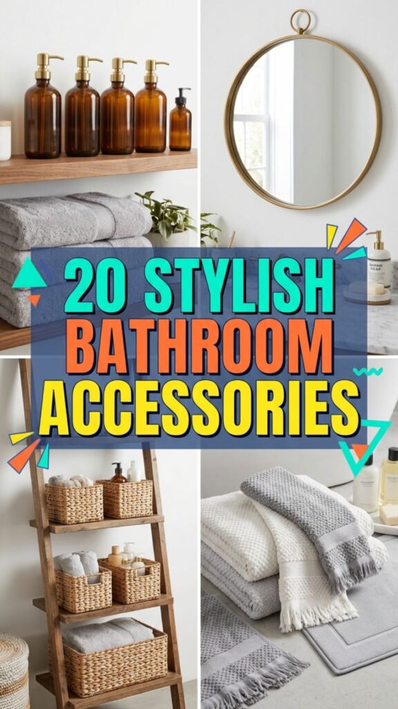 1. 20 Stylish Bathroom Accessories That Instantly Upgrade Your Decor