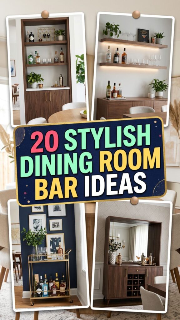 1. 20 Stylish Dining Room Bar Ideas for a More Entertaining Home