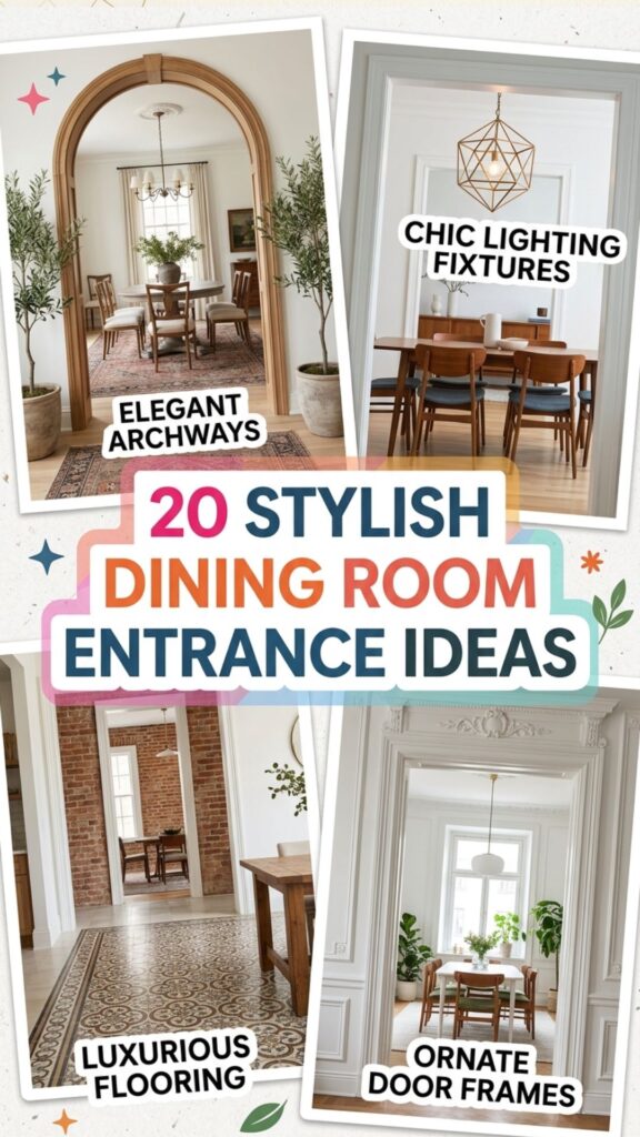 1. 20 Stylish Dining Room Entrance Ideas for a Welcoming Home