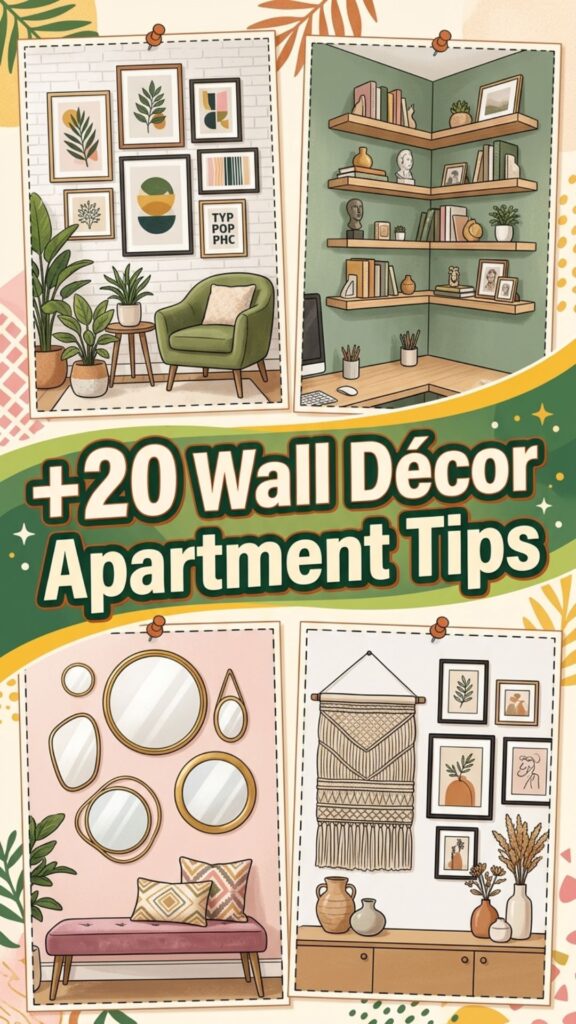 1. 20 Wall Décor Apartment Tips for a Stylish Rental Home