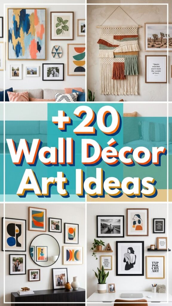 1. 20 Wall Décor Art Ideas to Refresh Any Room
