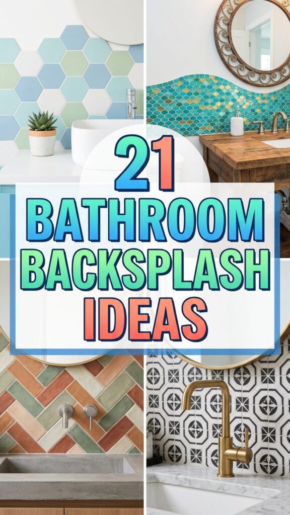 1. 21 Bathroom Backsplash Ideas for a Fresh New Look