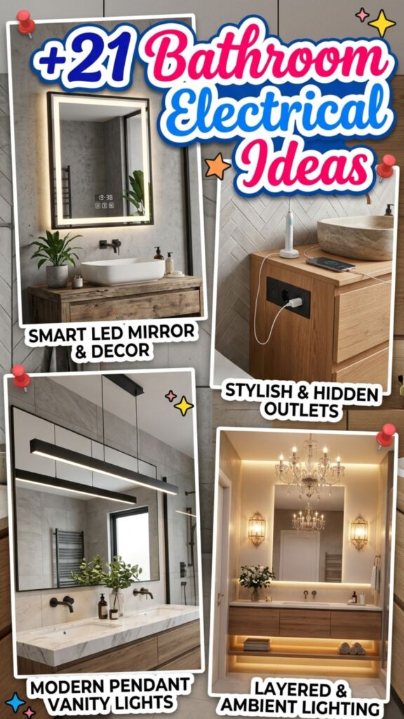 1. 21 Bathroom Electrical Ideas That Improve Lighting, Safety, and Style