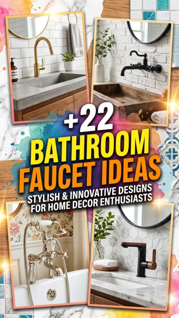 1. 22 Bathroom Faucet Ideas to Match Your Vanity Design