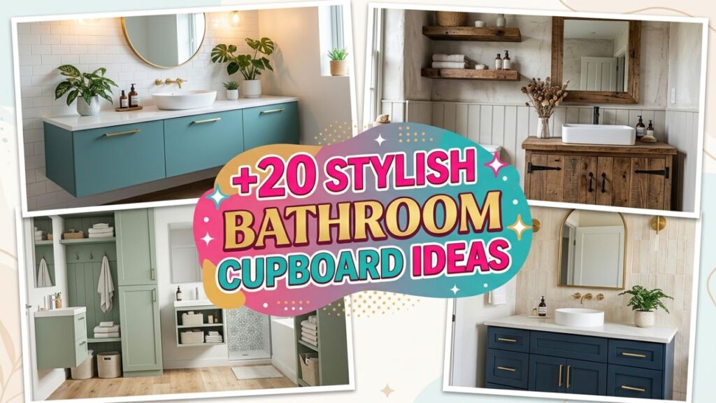 20 Stylish Bathroom Cupboard Ideas for Modern Homes