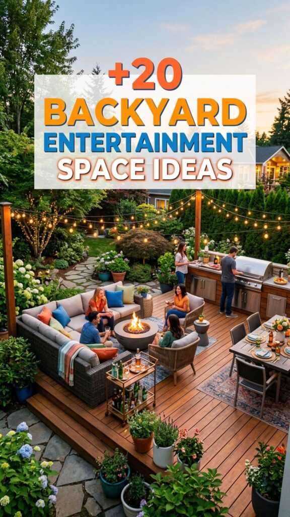 1. 20 Backyard Entertainment Space Ideas for Every Home