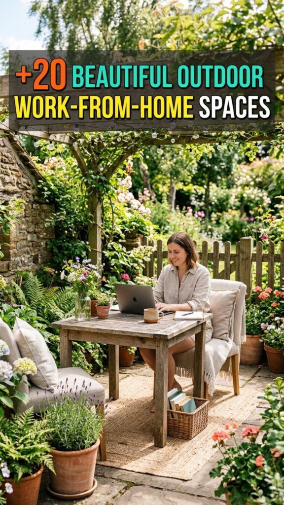 1. 20 Beautiful Outdoor Work-from-Home Spaces You’ll Want to Copy