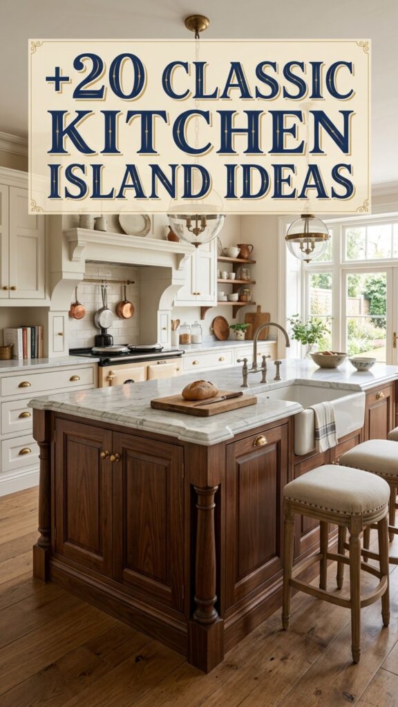 1. 20 Classic Kitchen Island Ideas That Never Go Out of Style