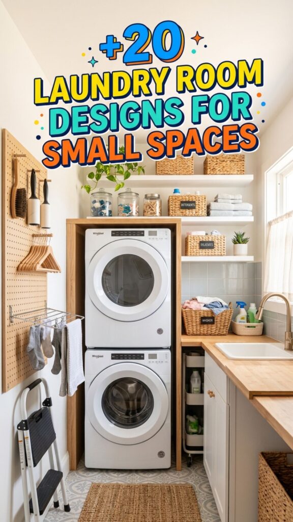 1. 20 Cozy Laundry Room Designs for Small Spaces