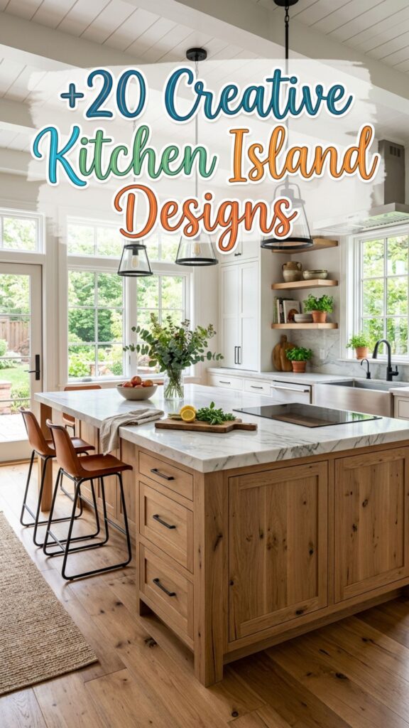 1. 20 Creative Kitchen Island Designs for a Dream Kitchen