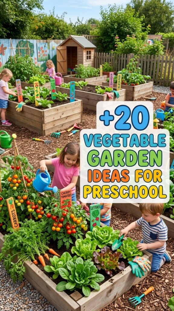 1. 20 Easy Vegetable Garden Ideas for Preschool Classrooms