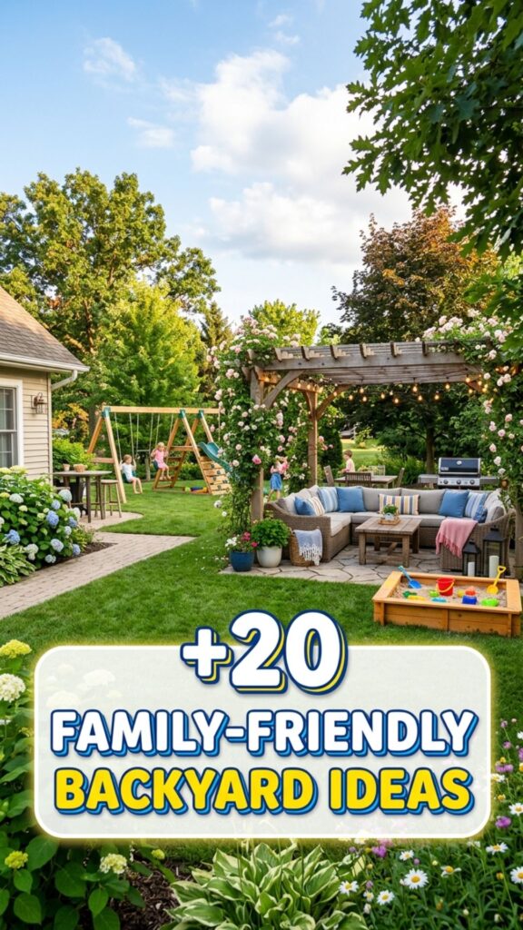 1. 20 Family-Friendly Backyard Ideas Everyone Will Love