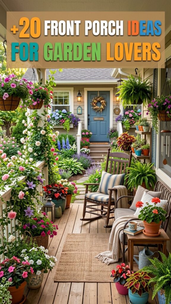 1. 20 Front Porch Ideas Garden Lovers Will Adore