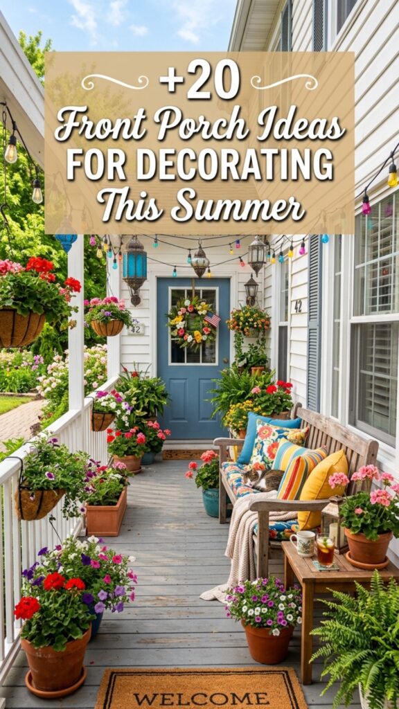 1. 20 Front Porch Ideas for Decorating This Summer