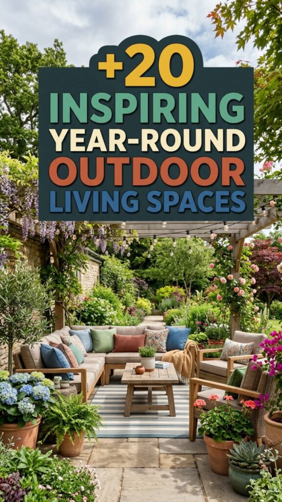 1. 20 Inspiring Year-Round Outdoor Living Spaces for Your Home