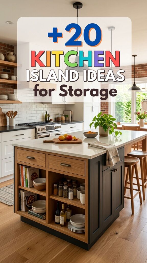 1. 20 Kitchen Island Ideas for Storage That Maximize Every Inch