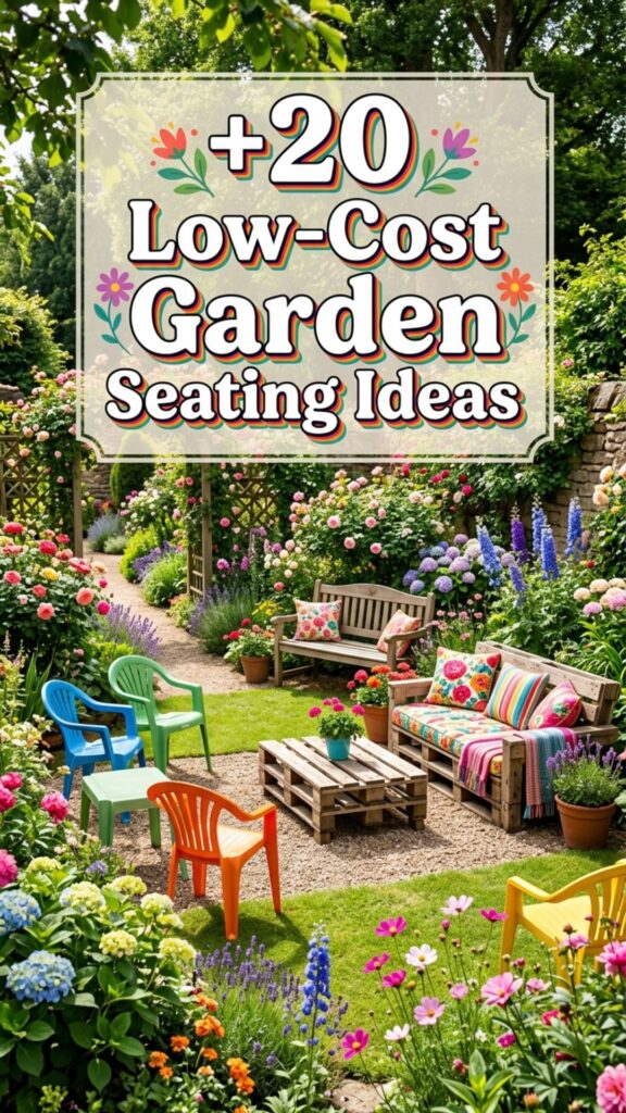 1. 20 Low-Cost Garden Seating Ideas for a Cozy Backyard Makeover