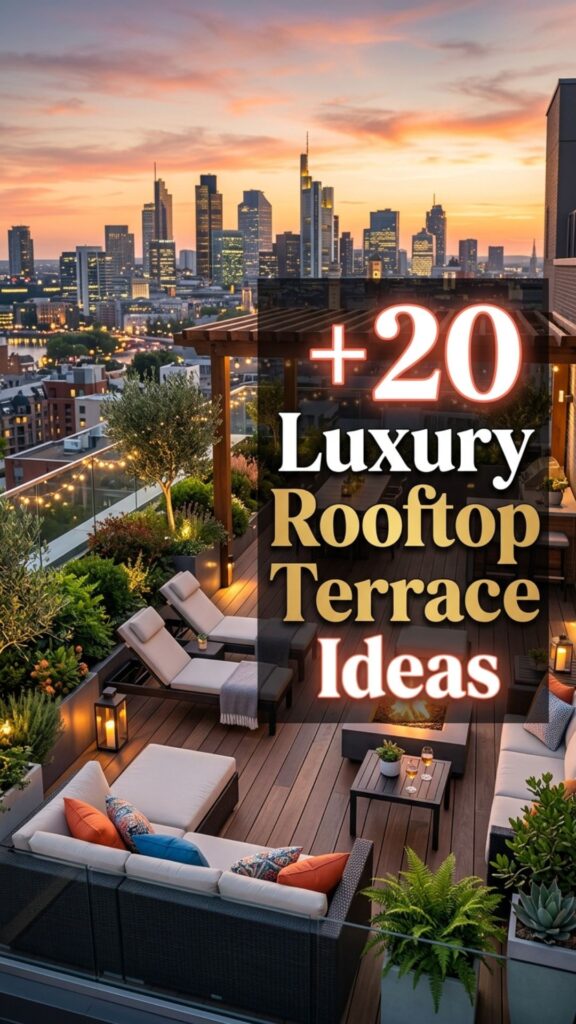 1. 20 Luxury Rooftop Terrace Ideas for a Stylish Modern Home