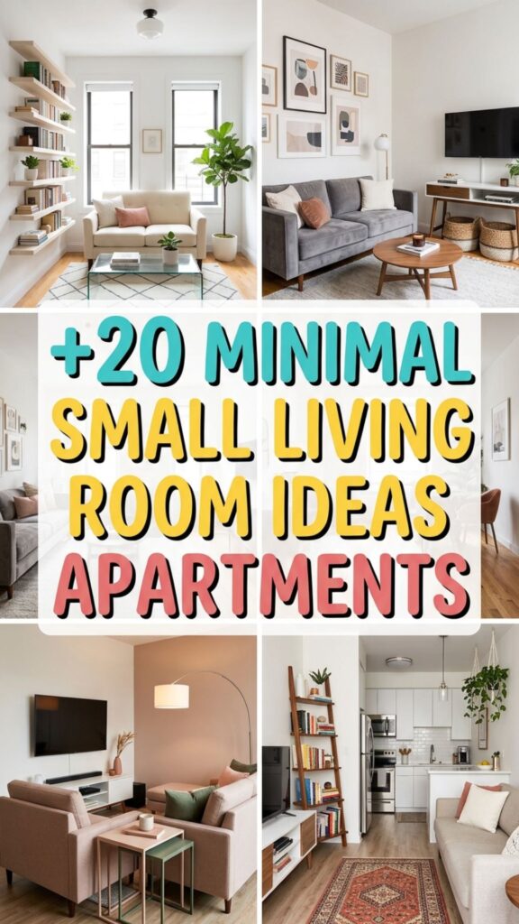 1. 20 Minimal Small Living Room Ideas for Apartments