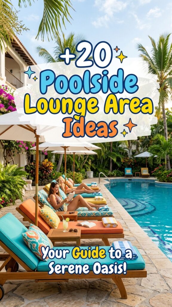 1. 20 Poolside Lounge Area Ideas That Will Transform Your Backyard