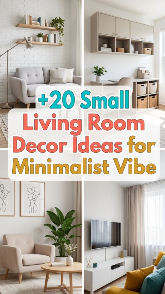 1. 20 Small Living Room Decor Ideas for a Minimalist Home