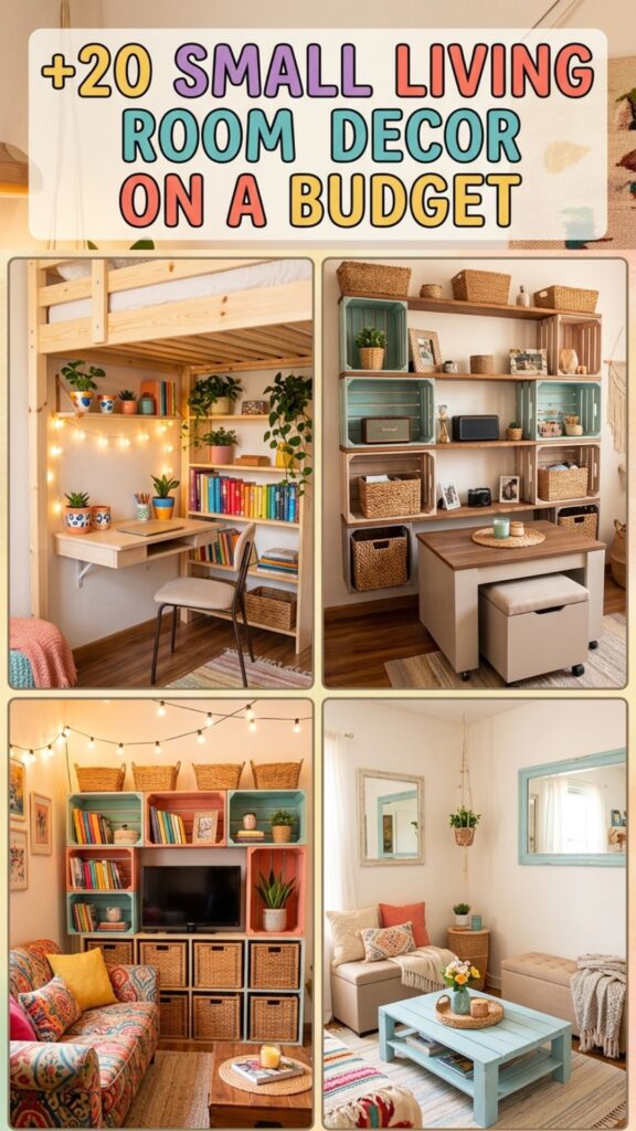 1. 20 Small Living Room Decor Ideas on a Budget That Look Expensive