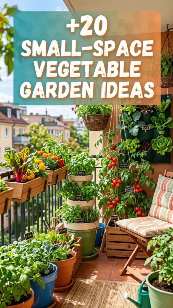 1. 20 Small-Space Vegetable Garden Ideas That Really Work